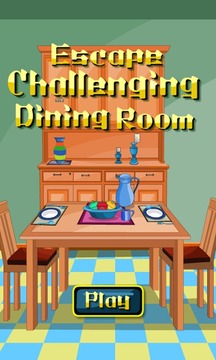 Escape Challenging Dining Room游戏截图1
