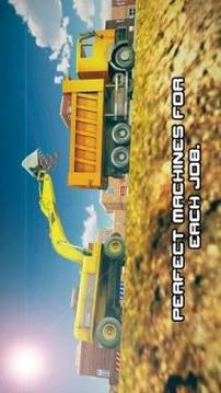 New Building Construction Heavy Excavator Games 3D游戏截图4