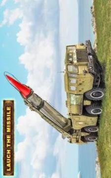 US Army Truck Missile Launcher Attack : Army Games游戏截图1