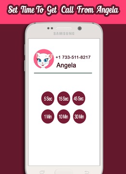 Call From Talking Angela游戏截图3