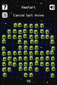 100 Aliens - Puzzle game游戏截图2