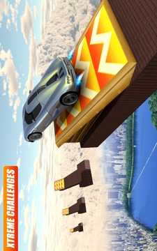 Impossible Car Stunt Racing: Extreme Challenges游戏截图2
