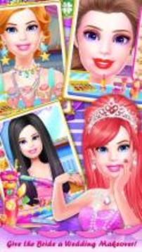 Wedding games for girls - Dress up & Makeup Salon游戏截图2