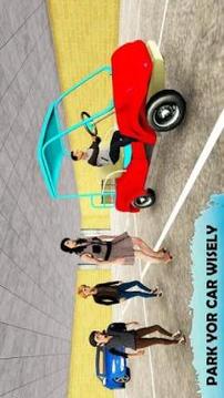 Supermarket Easy Shopping Cart Driving Games游戏截图5