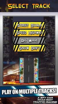 Spy Car Road Riot Traffic Race游戏截图5