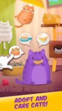 Cat Cafe: Matching Kitten Game游戏截图2