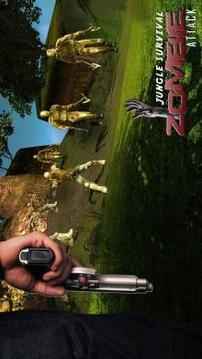 Jnugle Survival Zombie Attack Shooting游戏截图4
