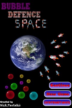 Bubble Defence Space游戏截图1