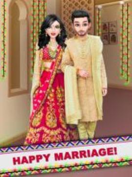 Indian Wedding And Indian Royal Bride Makeovergame游戏截图4