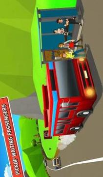 Uphill Bus Adventure : Happy Driving Game游戏截图4