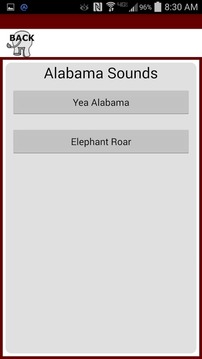 2014 Alabama Football Schedule游戏截图3