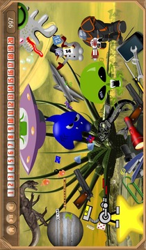 Space Junk Hidden Numbers游戏截图3