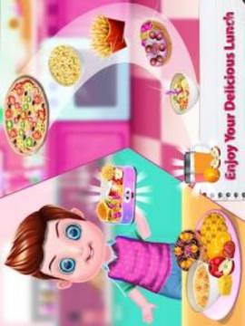 Mom lunchbox recipe maker -School food cooking游戏截图3