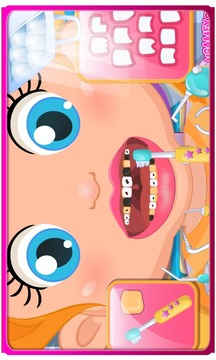 Baby Lizzie Dentist Games游戏截图2