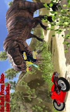 Dino Bike Race Adventure: Dinosaur Escape Games游戏截图4