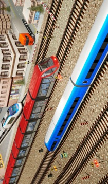 印度火车城市临驾驶2 - 火车比赛游戏截图1