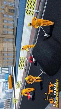 City Road Construction Simulator: Heavy Machinery游戏截图3