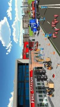 Firefighter Truck Simulator: Rescue Games游戏截图5