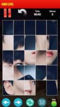 TFBoys Pictures Tiles Puzzle Game ♥游戏截图3