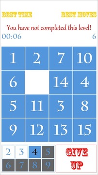 Magic Squares (15 Puzzle Ext)游戏截图4