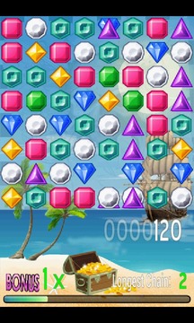 Pirate Jewels Game游戏截图1