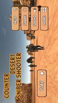 Counter Desert Sniper Shooter游戏截图5