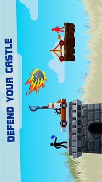 Stickman Catapult Simulator - War Archery Master游戏截图4