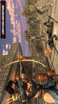 NinjaGirl : Ultimate Ninja Survival War游戏截图1