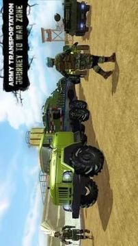 Army Vehicle Transporter: Super Truck Trailer游戏截图3