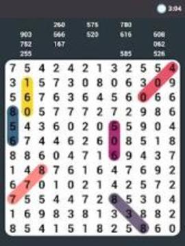 Number Search Puzzle游戏截图2