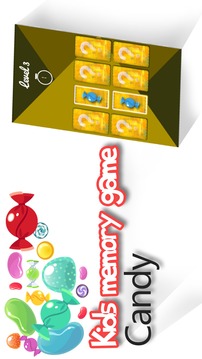 Kids memory game Candy游戏截图5