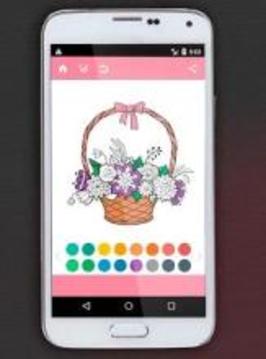 Flower Coloring Book游戏截图5