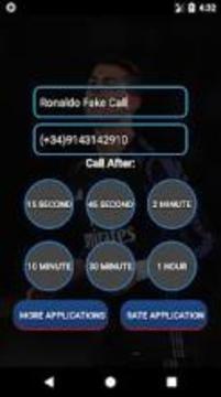 Ronaldo Fake Call游戏截图4