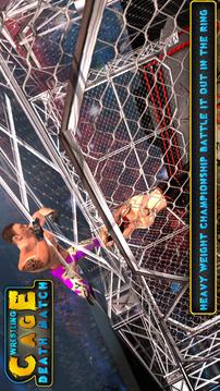 WRESTLING CAGE DEATHMATCH -WRESTLING GAMES & FIGHT游戏截图1