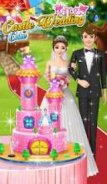 Fairy Princess Castle Wedding Cake: Bake, Decorate游戏截图5