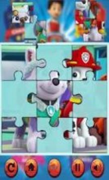 Jigsaw Puppy Paw Puzzle Games游戏截图2