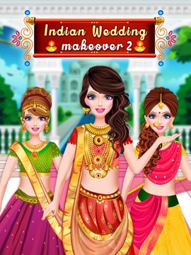 Indian Wedding Dress up & Makeover 2游戏截图4