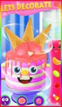 Ice Cream Cones Cake - Cooking Game *游戏截图1