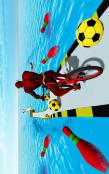 Super heroes Bike Race Free游戏截图3