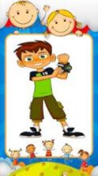 Coloring Ben 10 Games游戏截图2