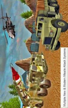 Missile Simulator War - Drones Combat Strike Zone游戏截图1