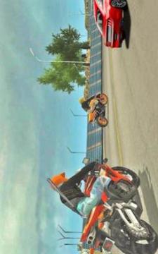 Bike Attacker - Attack Highway Moto Stunt Racer游戏截图3