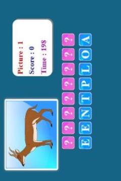 Zoo Picture Spelling Game游戏截图4