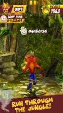 Super Crash Bandicoot Rush 3D游戏截图1