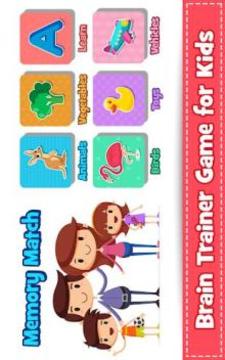 Memory Game for Kids : Animals, Preschool Learning游戏截图5