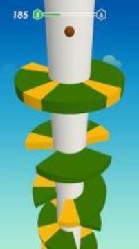 Helix & Spiral: Jumping down the tower游戏截图1