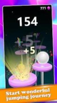 Splashy Ball -Forever Jump游戏截图1