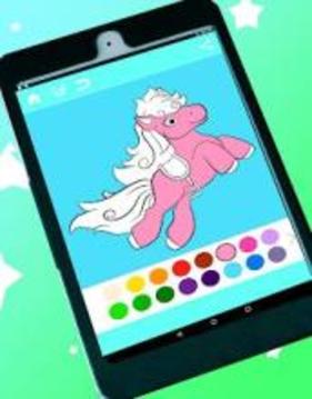 Pony Coloring Book游戏截图2