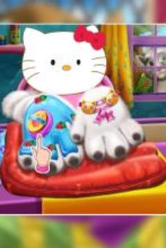 Kitty Nail Spa Salon游戏截图2