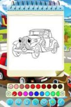 Cars Coloring Book Games游戏截图3